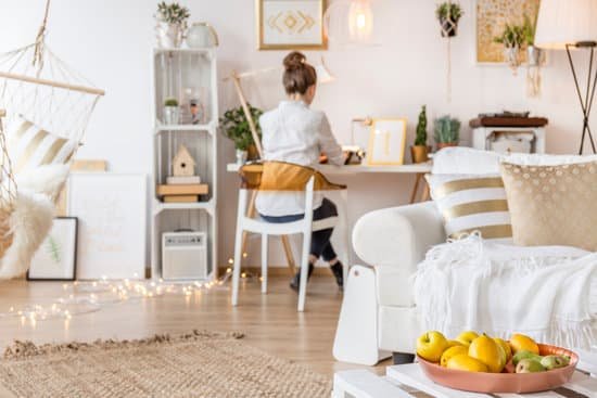 canva apartment with working freelancer