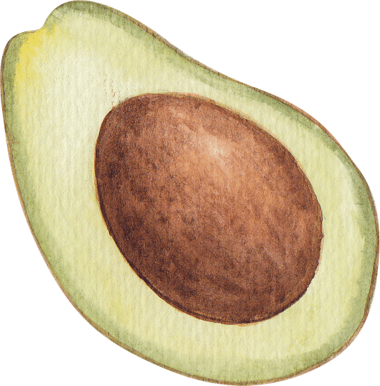 canva avocado watercolor MAEhV5hEDnE