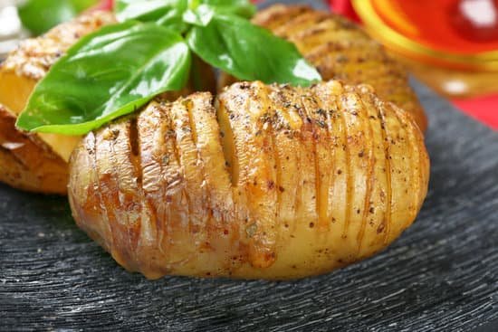 canva baked potatoes with basil leaves MAD