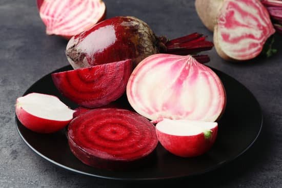 canva beet slices with radish on grey table MAD Q0Wb8X4