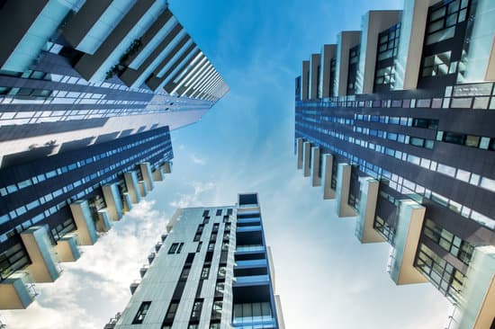 canva birds eye view of modern apartment blocks