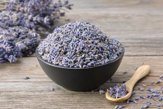 canva bowl of dried lavender flowers on a table MAD P0 Aiz4