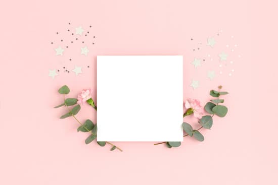 canva card with eucalyptus leaves on pink background MAEQA2YUWKk