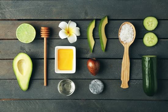 canva composition with avocado oil on wooden table top view MAD QhOSmQw