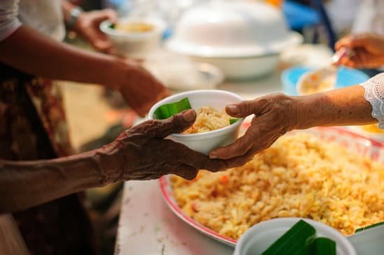 canva concept of begging food beggar begs food from donors concept of poverty in asian society MADYIqJlbAg