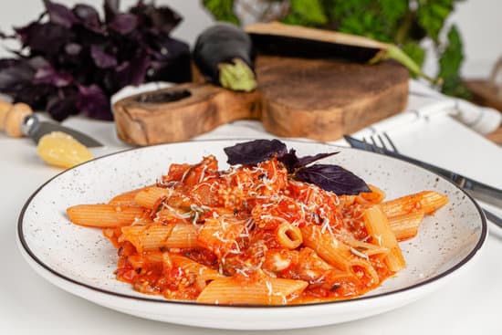 canva eggplant penne on a plate MAEPqfUwA7E