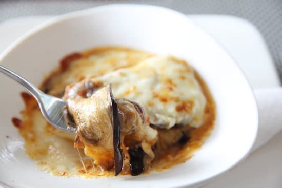 canva fork with eggplant lasagna MAEQW tpfMg