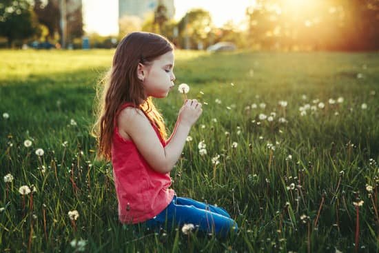 canva girl blowing dandelions in a meadow MAD 0gINmj8