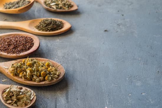 canva herbs in wooden spoons