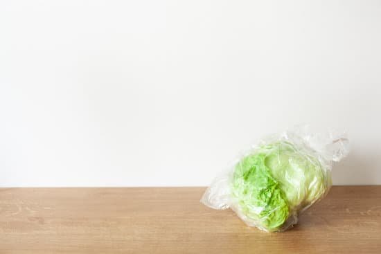 canva iceberg lettuce in plastic bag MAD B7b49g
