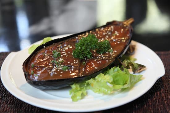canva japanese food roast purple eggplant MAEQQ1SXGnU