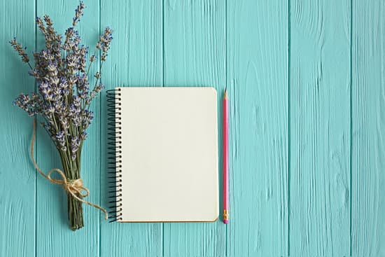 canva lavender and notebook on wooden background MAD QwAc54o