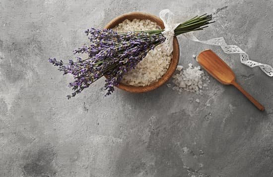 canva lavender and sea salt in bowl top view MAD