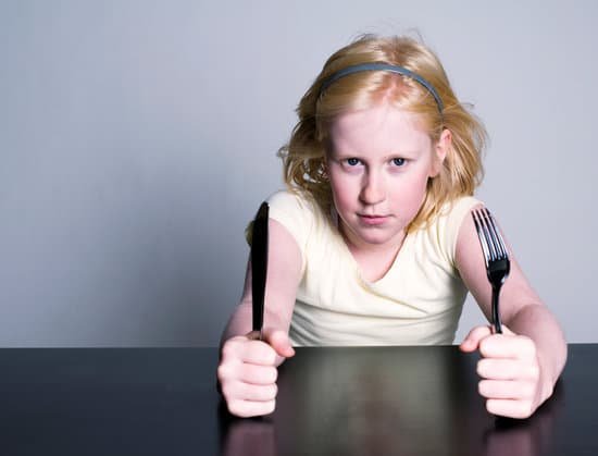 canva little girl dinnerware hunger concept MAC9TOOlj6M