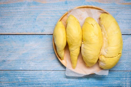 canva peeled fresh durian on a plate MAD7b08AC48