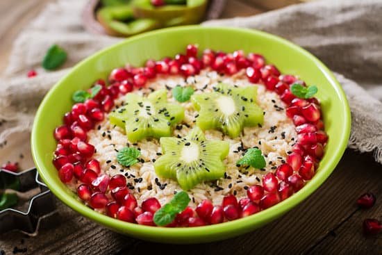 canva pomegranate and kiwi oatmeal breakfast bowl MADX0 jpwcg