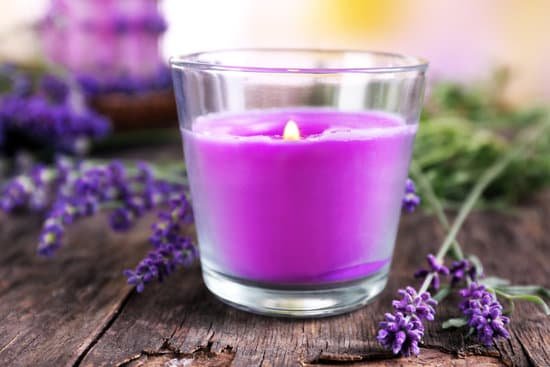 canva purple candle with lavender MAD MStY64Y