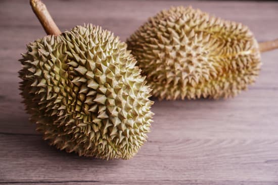 canva ripe durian on wooden table MAEP7mRSyvo