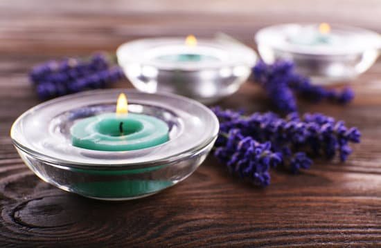 canva spa composition with candles and lavender MAD MSJarVo