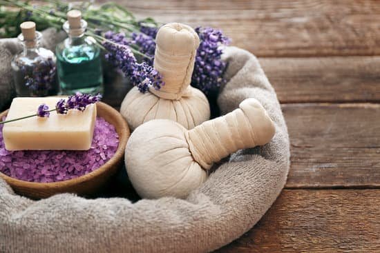 canva spa composition with lavender on wooden background MAD Q1iisCs