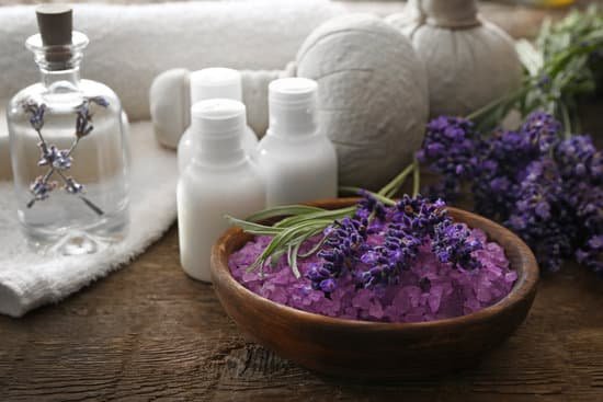 canva spa composition with lavender on wooden background MAD Q7JyCRs