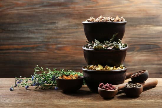canva stack of bowls with dried herbs and flowers MAD Q300dnU