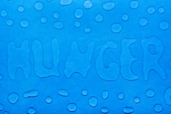 canva the word hunger is written with water droplets and water dropl MAEd0YfWBEk