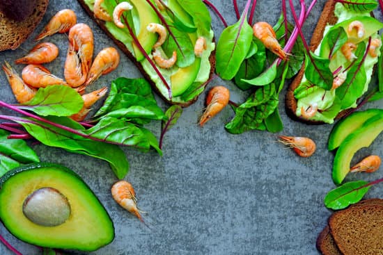 canva toast with avocado shrimp and chard MAEQllcGXVs