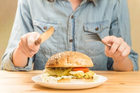 canva vegan burger on a plate