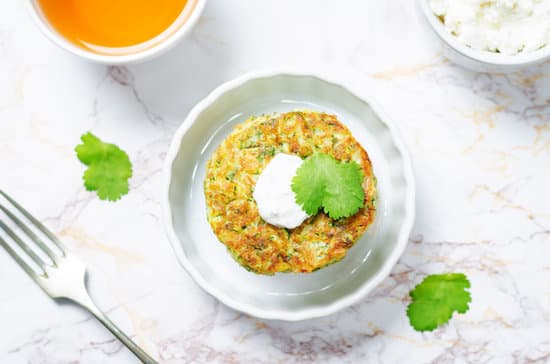 canva zucchini ricotta cilantro fritters with fresh cilantro leaves MADQB oqkHQ
