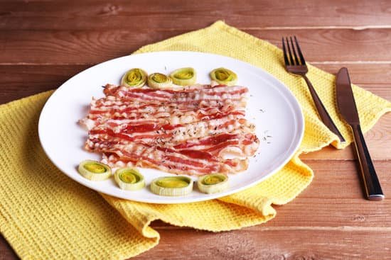 canva bacon rashers and shallots on a table MAD MJNkczw