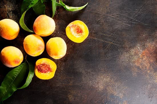canva fresh ripe peaches