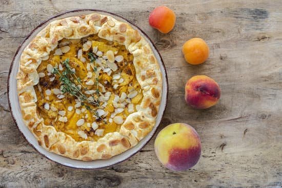 canva homemade tart galette with peaches MAD84 WN5R4