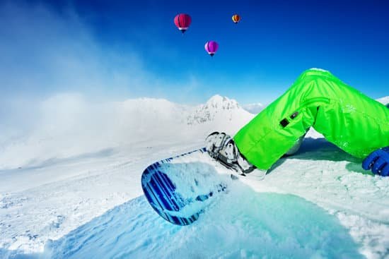 canva hot air balloons snowboard and beautiful mountains MAD gVHBbec