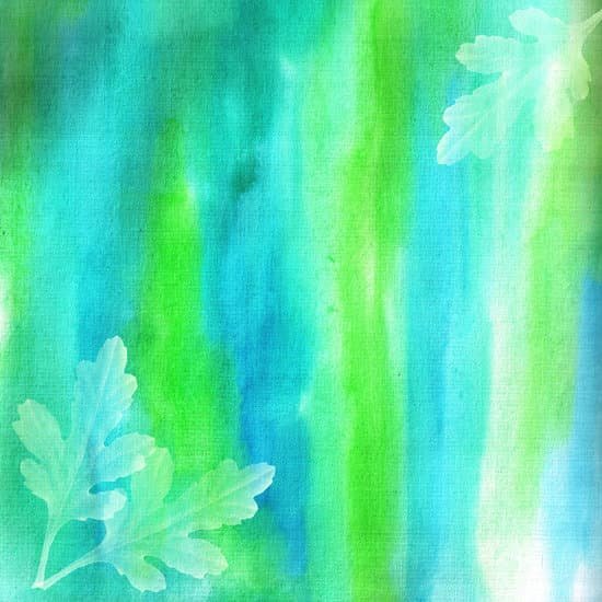 canva imprint of oak leaves on a watercolor background MAEIqmEUYN4