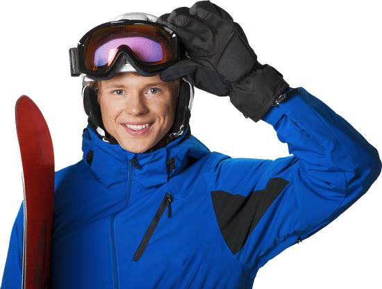 canva male snowboarder holding his goggles MACqWD4NBIk