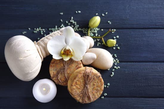 canva orchid with spa toiletries flat lay MAD MbW21MA