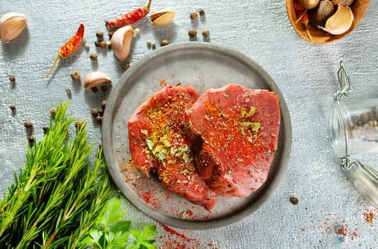 canva raw beef meat with seasoning MAEFcE NvWg