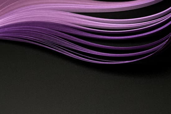 canva violet lilac color strip wave paper. abstract texture black background