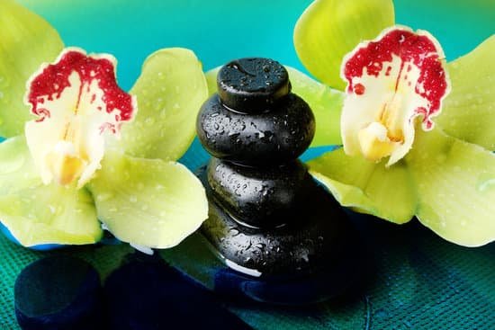 canva wet spa stones and orchids MAD MPBVSWc