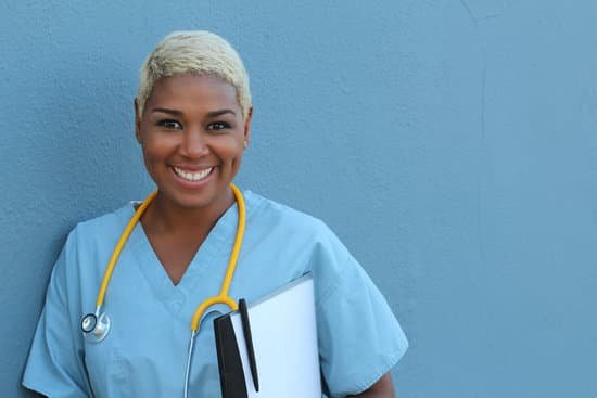 canva afro american nurse standing at hospital ward MADasTdbKNw