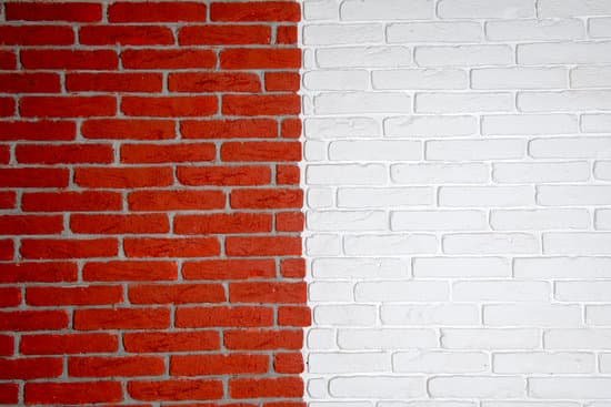 canva background of red and white brick wall