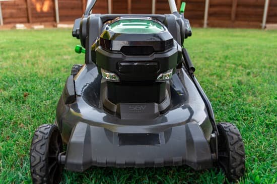 canva battery powered 56 volt electric lawnmower for eco lawn care MADm2LHqjXk