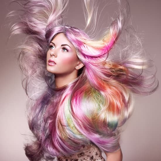 canva beauty fashion model girl with colorful dyed hair MADesLwqYyY