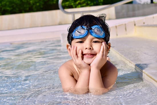 canva boy in a pool