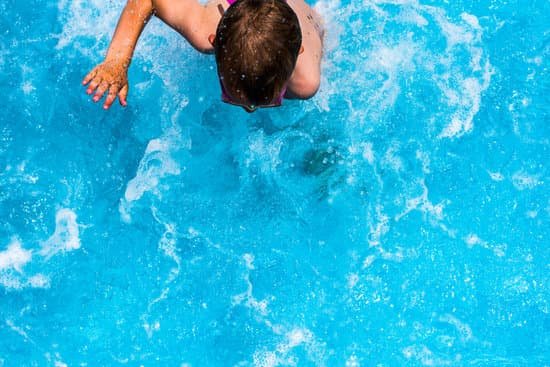 canva child splasing water in the pool