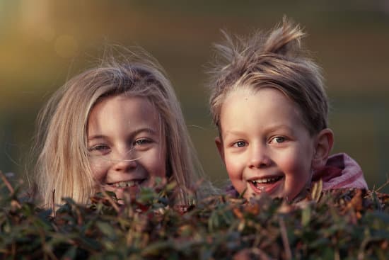 canva children laughing outdoors