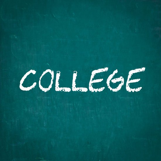 canva college written on chalkboard MADFYyIsVi4