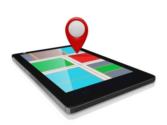 canva gps map marker on a smart phone mobile MADBCPPET7Y