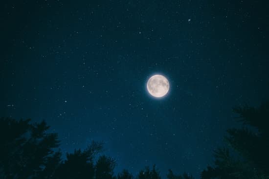 canva moon in the night sky